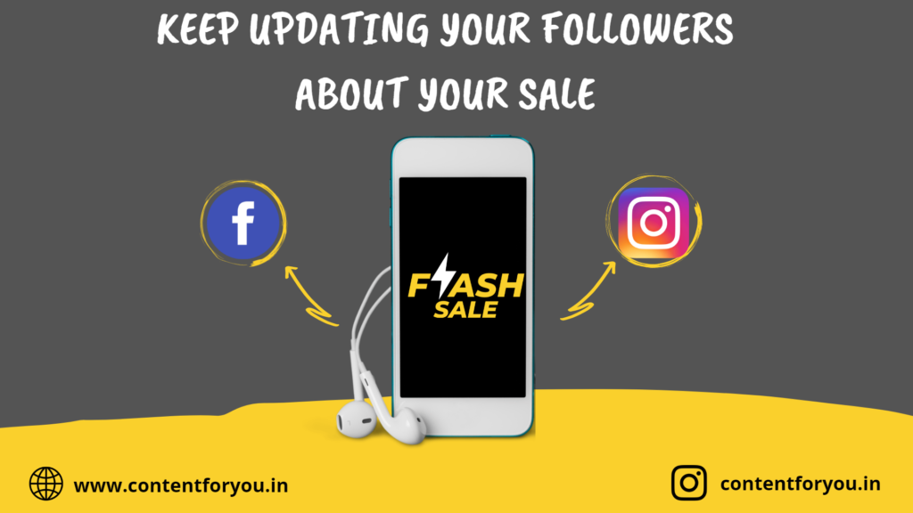 How To Promote A Flash Sale On Facebook And Instagram