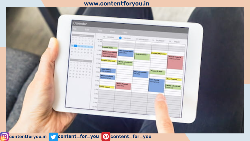 Social Media Calendars, Tools